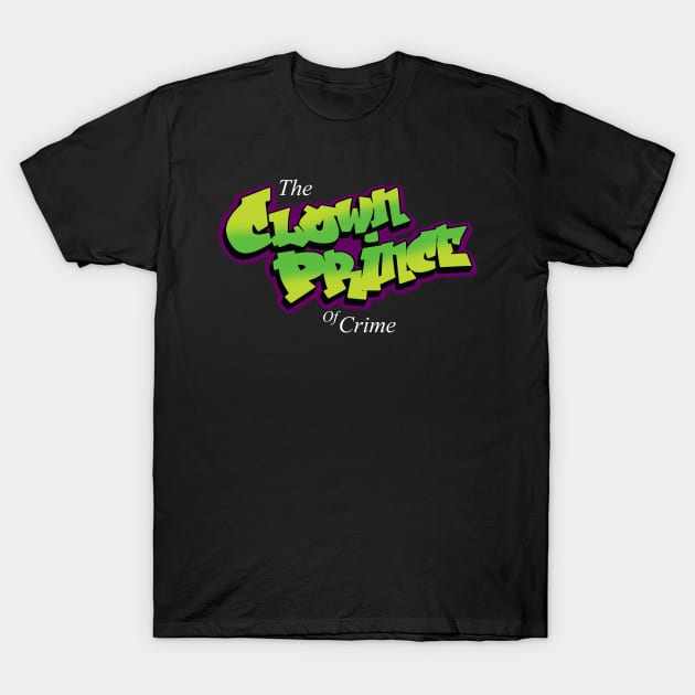 The Clown Prince of Crime T-Shirt by ZombieMedia